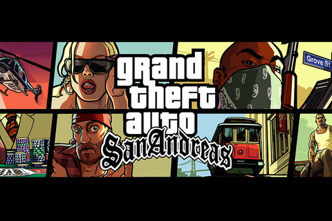 Poster GTA - Grand Theft Auto - Games