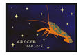 Poster Câncer - Zodíaco - Signos