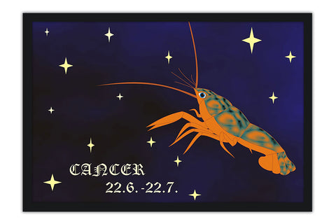 Poster Câncer - Zodíaco - Signos