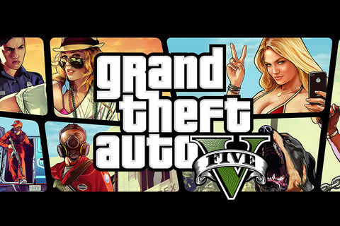 Poster GTA - Grand Theft Auto V - Games