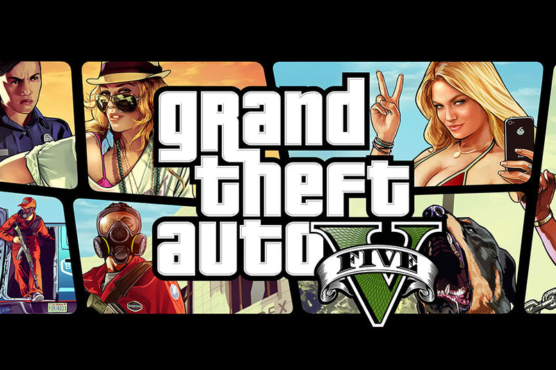 Poster GTA - Grand Theft Auto V - Games