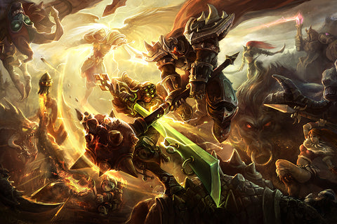Poster League of Legends - LOL - Games