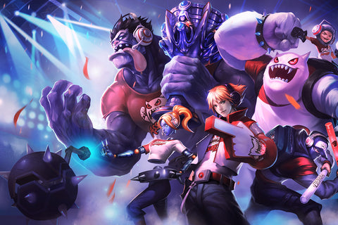 Poster League of Legends - LOL - Games