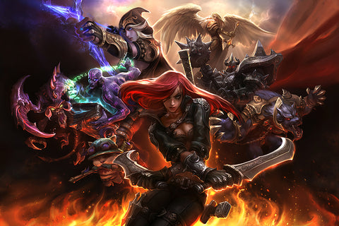 Poster League of Legends - LOL - Games