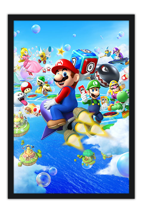 Poster Super Mario Party - Games
