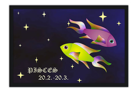 Poster Peixes - Zodíaco - Signos