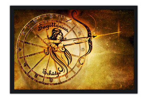 Poster Sagitário - Zodíaco - Signos