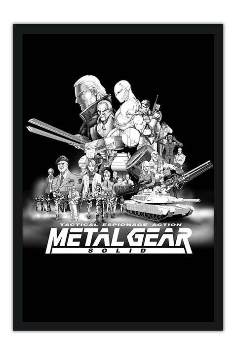 Poster Metal Gear Solid - Games