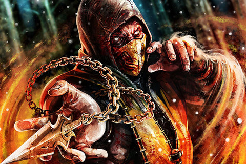 Poster Mortal Kombat - Games