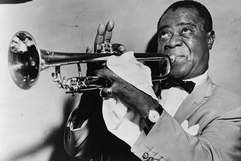 Poster Louis Armstrong - Jazz