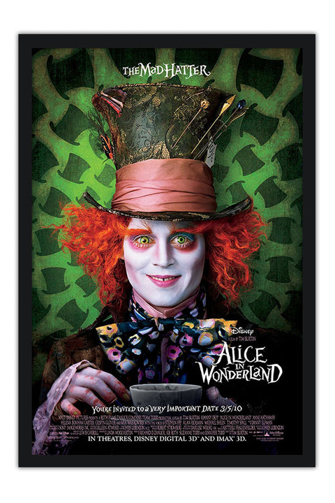 Poster Alice no País das Maravilhas - Chapeleiro - Filmes