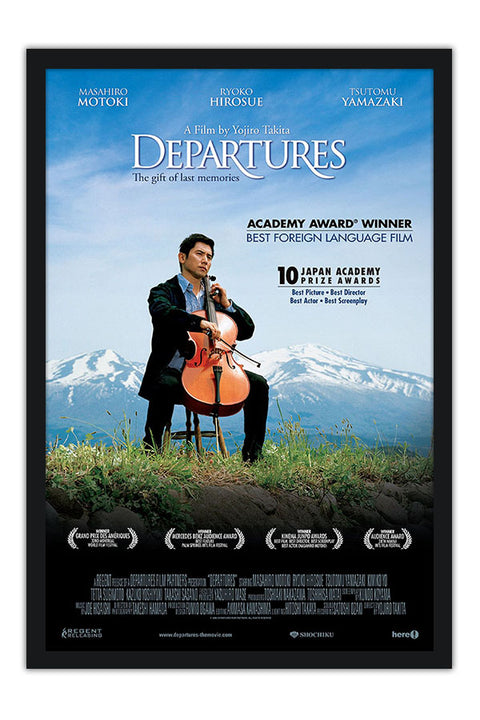 Poster A Partida - Departures - Filmes