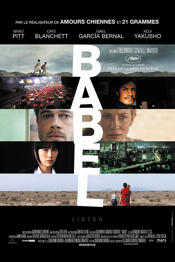 Poster Babel -Filmes