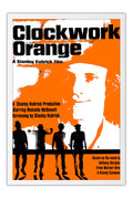 Poster Laranja Mecânica - Clockwork Orange - Stanley kubrick - Filmes