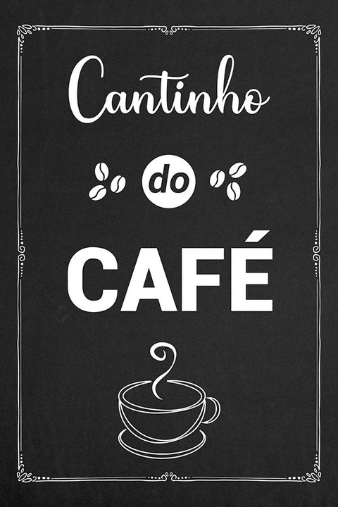 Poster Cantinho do Café - Frases