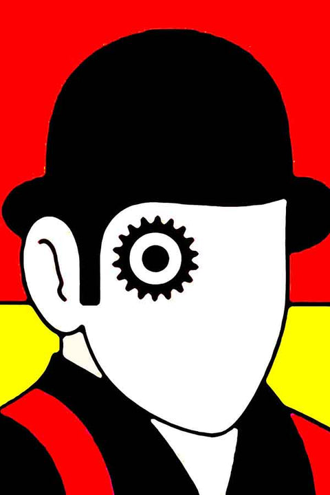 Poster Laranja Mecânica - Clockwork Orange - Stanley kubrick - Filmes