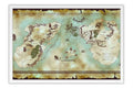 Poster Map Of Middle Earth And Undy Inglands