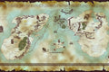 Poster Map Of Middle Earth And Undy Inglands