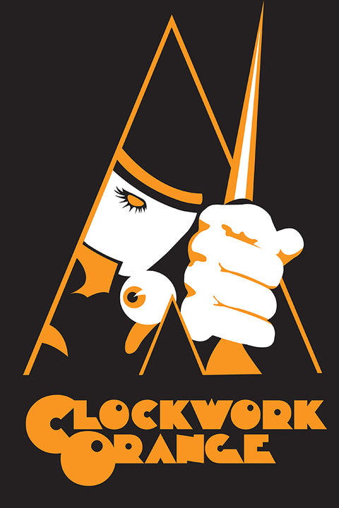 Poster  Laranja Mecânica - Clockwork Orange - Stanley kubrick - Filmes