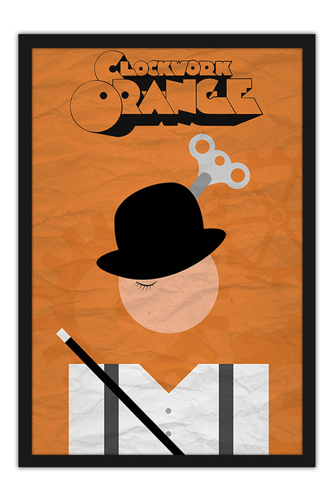 Poster Laranja Mecânica - Clockwork Orange - Stanley kubrick - Filmes