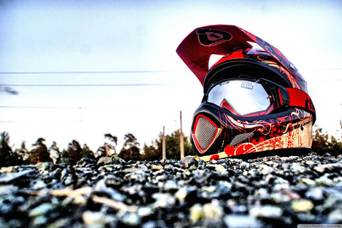 Poster Moto - Capacete - Esportes