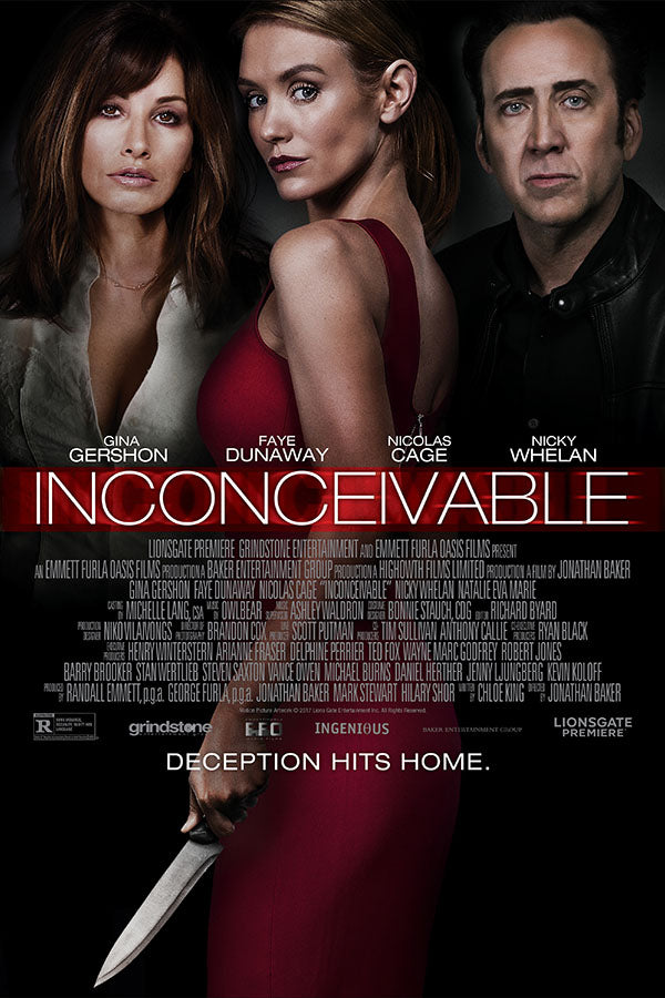 Poster Inconceivable - Filmes