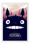 Poster Meu Amigo Totoro - Tonari No Totoro - Studio Ghibli - Infantil
