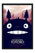 Poster Meu Amigo Totoro - Tonari No Totoro - Studio Ghibli - Infantil