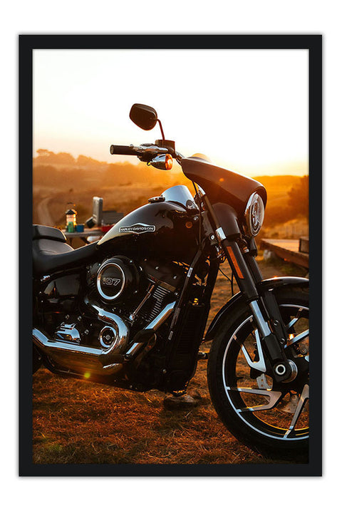 Poster Moto - Harley Davidson - Esportes