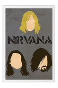 Poster Nirvana - Bandas de Rock