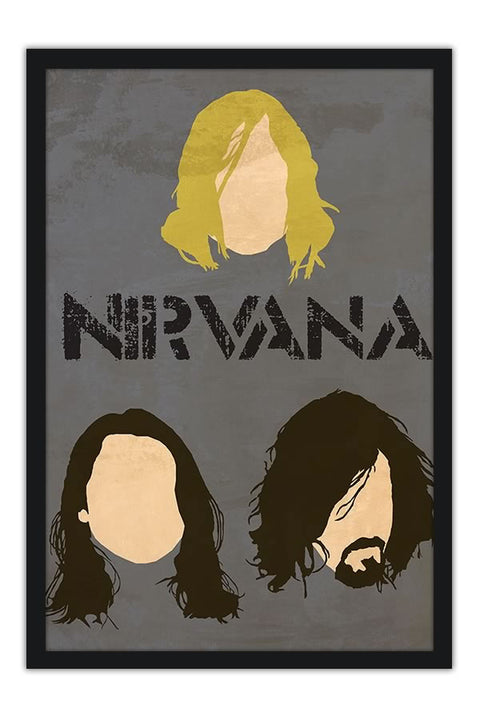 Poster Nirvana - Bandas de Rock