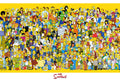 Poster  Simpsons Personagens - Séries