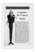 Poster Crítica Gastronomica - Ratatouille - Anton Ego - Frases
