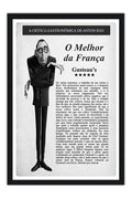 Poster Crítica Gastronomica - Ratatouille - Anton Ego - Frases