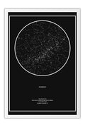 Poster Mapa das Estrelas - Mapas