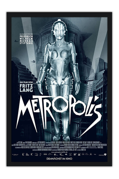 Poster Metropolis - Filmes - Clássico - Retrô