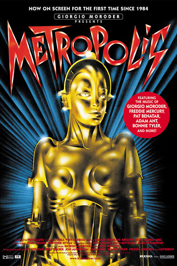 Poster Metropolis Filmes - Clássico - Retrô