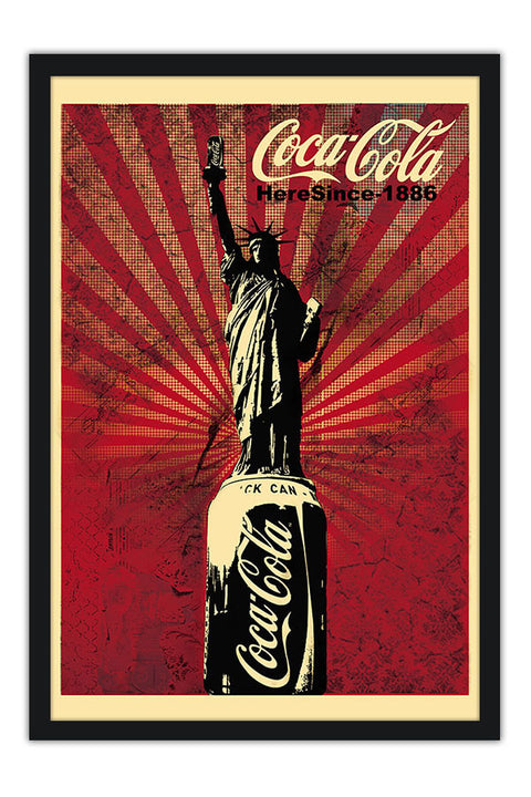 Poster Liberdade -  Coleção - Retrô - Vintage