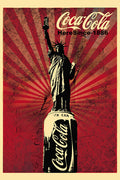 Poster Liberdade -  Coleção - Retrô - Vintage