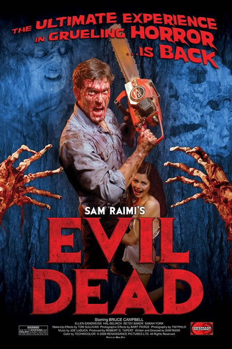 Poster The Evil Dead - Uma Noite Alucinante: A Morte do Demônio - Filmes