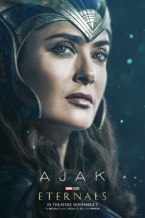 Poster Personagens - Ajak - Eternos - Eternals - Filmes