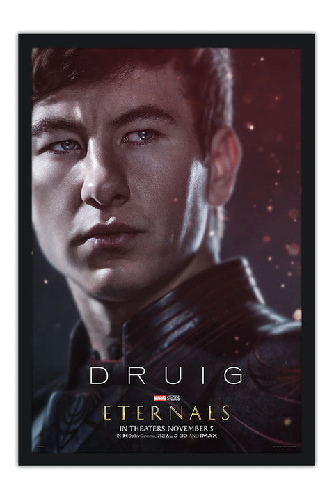 Poster Personagens - Druig - Eternos - Eternals - Filmes