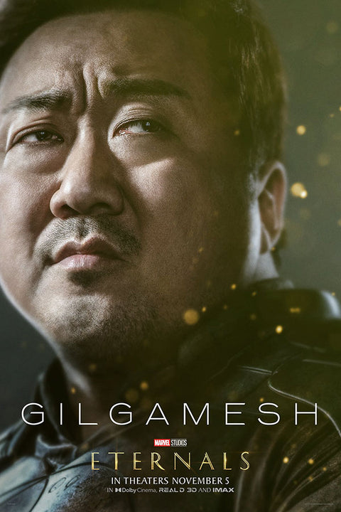 Poster Personagens - Gilgamesh - Eternos - Eternals - Filmes
