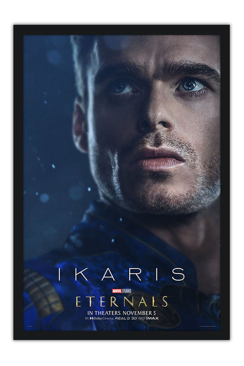 Poster Personagens - Ikaris - Eternos - Eternals - Filmes