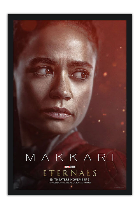 Poster Personagens - Makkari - Eternos - Eternals - Filmes