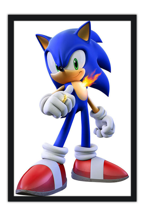 Poster Sonic - Games