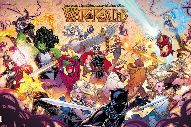 Poster The War Of The Realms - A Guerra Dos Reinos - Comics