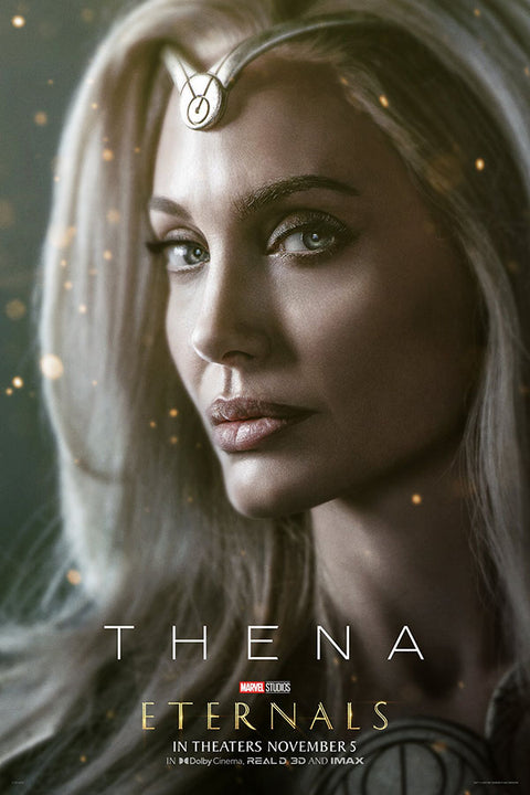 Poster Personagens - Thena - Eternos - Eternals - Filmes