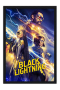 Poster Cavaleiro Negro - Black Lightning - Série