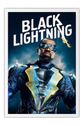 Poster Cavaleiro Negro - Black Lightning - Série